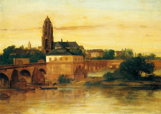 Vista de Frankfurt del Meno