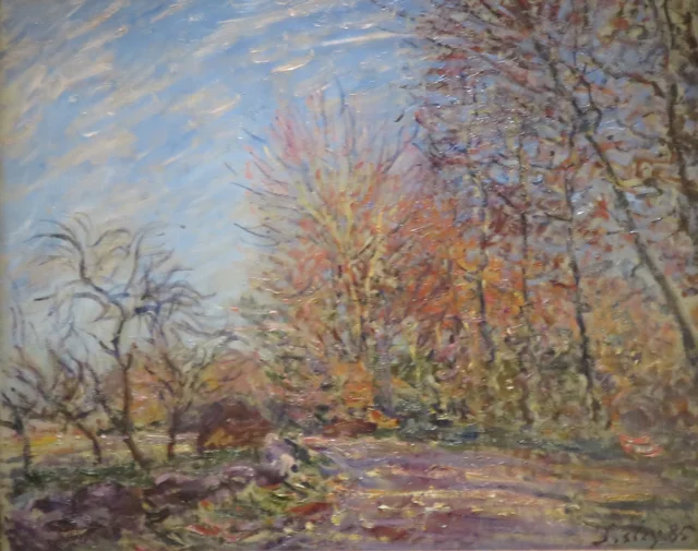 Der Rand des Waldes von Fontainebleau