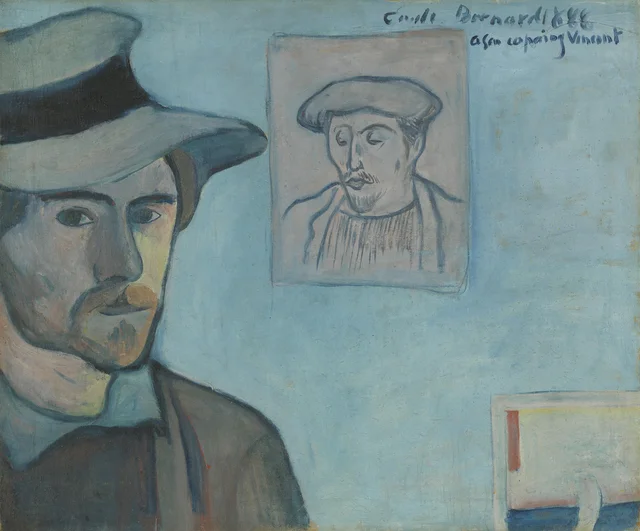 Self-Portrait with Portrait of Gauguin
