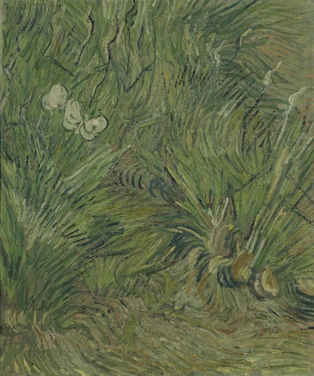 Garden with Butterflies