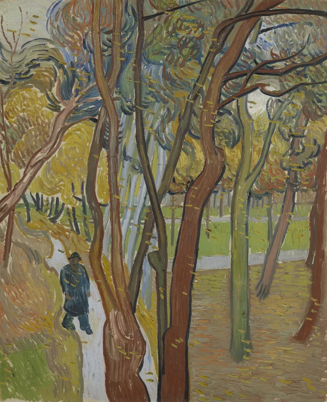 The Garden of Saint Paul's Hospital ('Leaf-Fall')