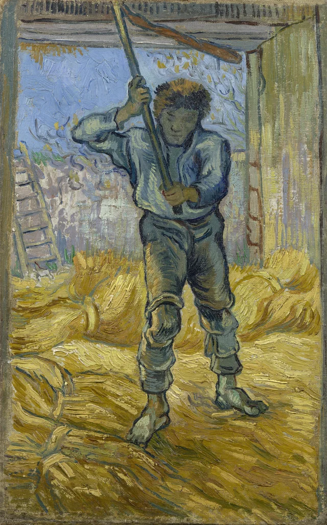 The Thresher (after Millet)