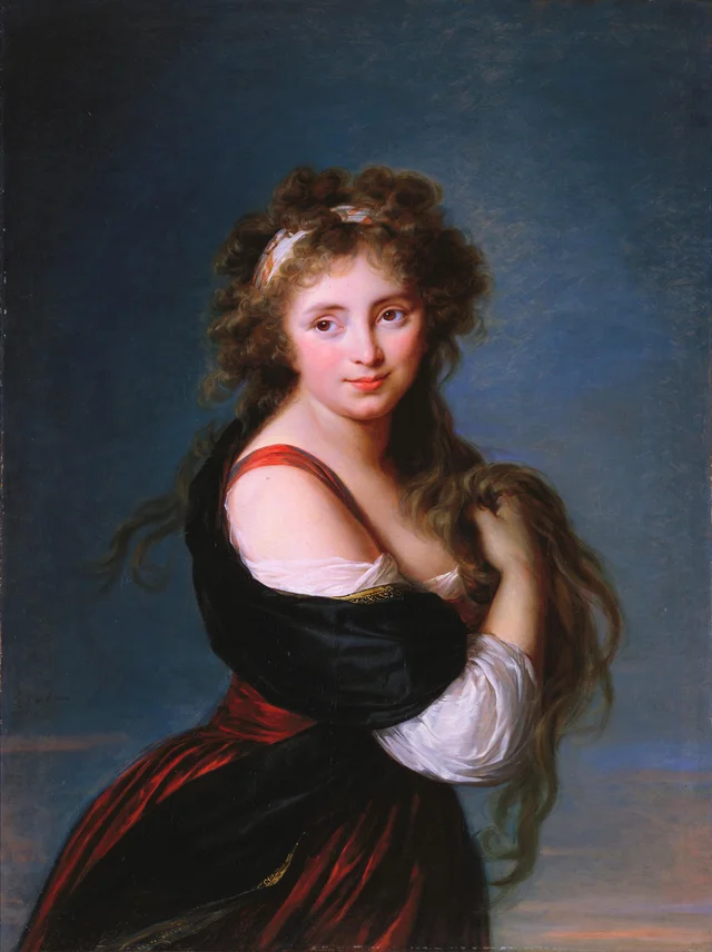 Porträt von Hyacinthe Gabrielle Roland