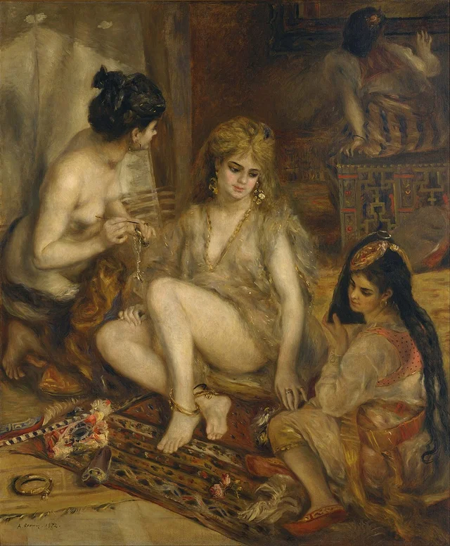 Parigine in costume algerino