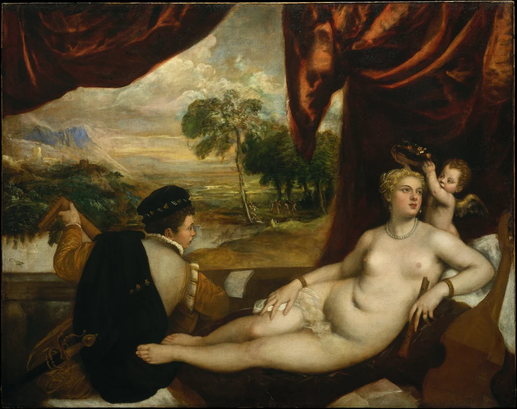 Vénus et le joueur de luth