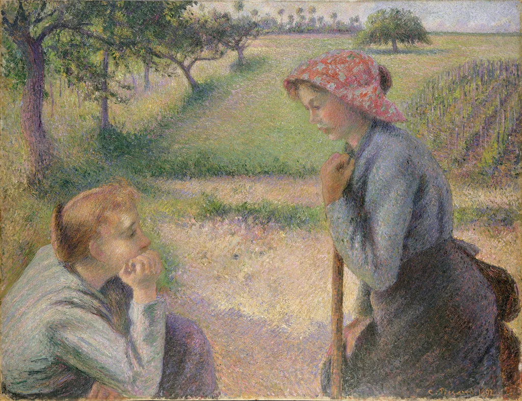 Due giovani contadine