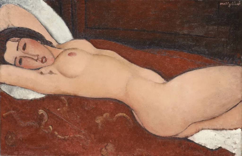 Desnudo reclinado