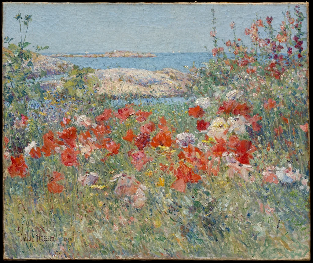 Der Garten von Celia Thaxter, Isles of Shoals, Maine