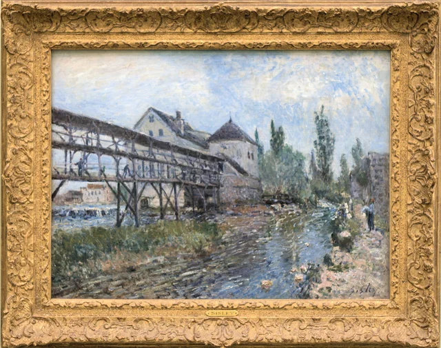Il mulino ad acqua Provencher a Moret