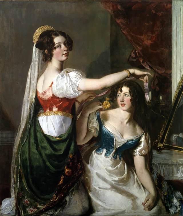 Preparing for a Fancy Dress Ball