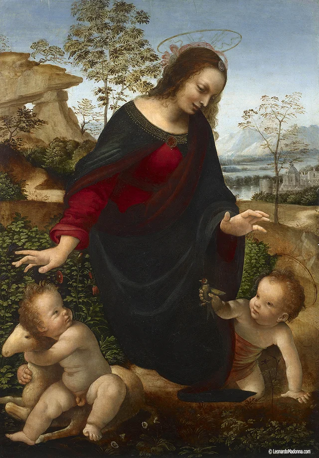 Madonna mit Kind und dem Johannesknaben