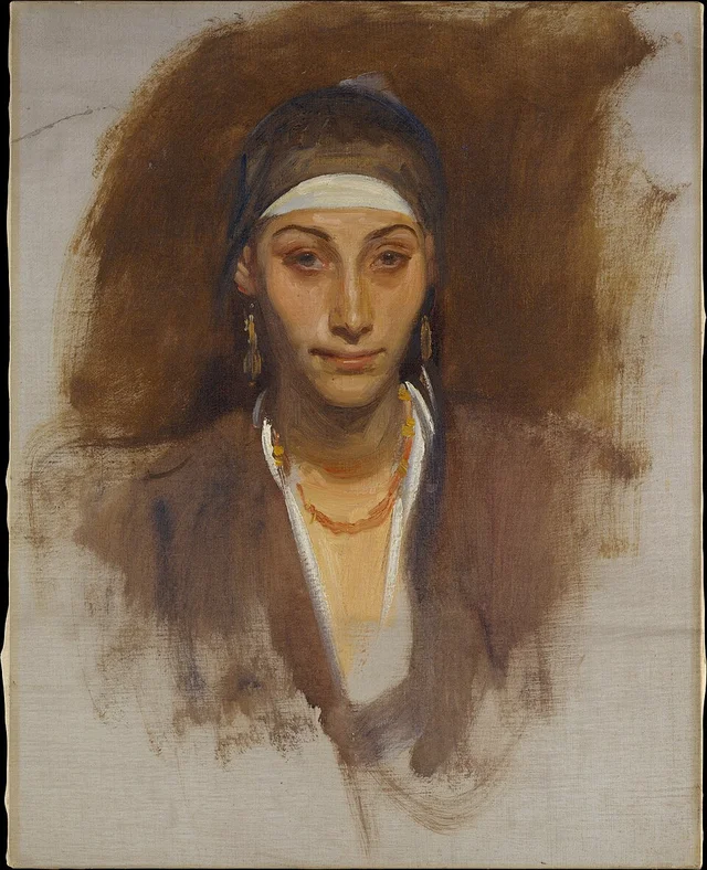 Egyptian Woman with Earrings