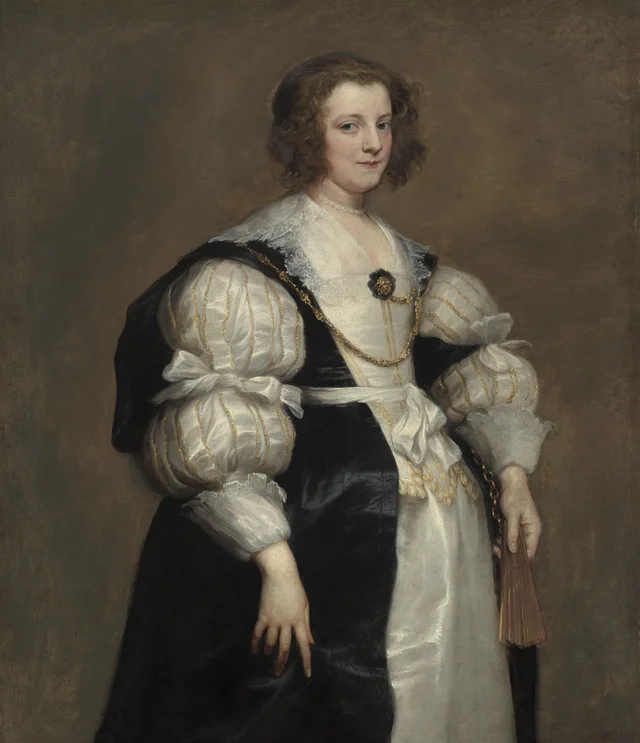 Dame à l'éventail