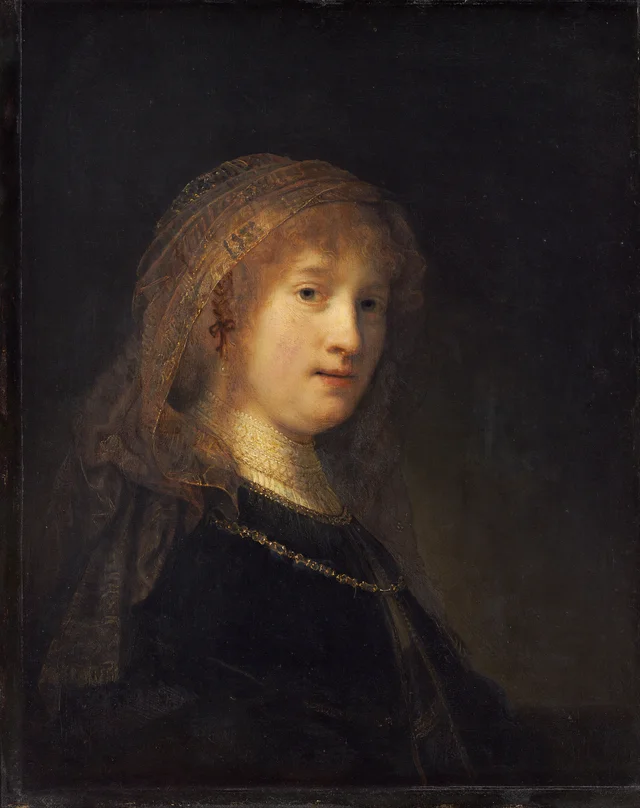 Saskia van Uylenburgh, die Frau des Künstlers