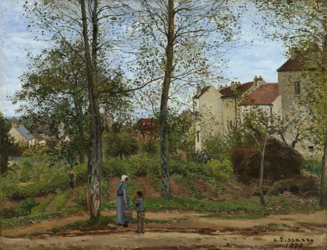 Paesaggio a Louveciennes (autunno)