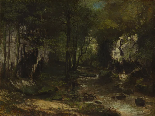 Le Ruisseau du Puits-Noir, vallée de la Loue