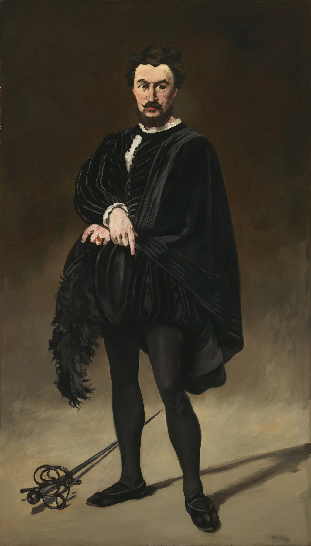 L'attore tragico (Rouvière nei panni di Amleto)