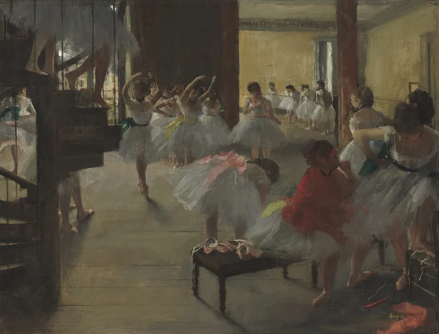 La clase de baile