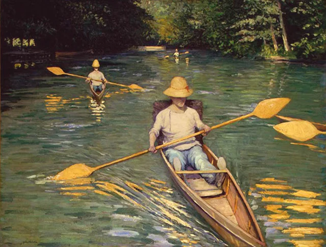 Périssoires sur l'Yerres