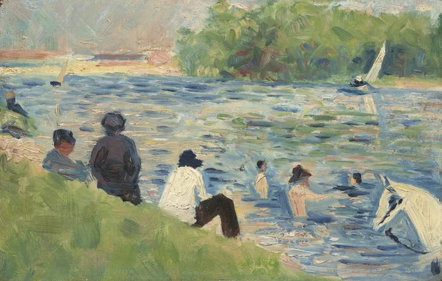 Bathers at Asnières (Study I)
