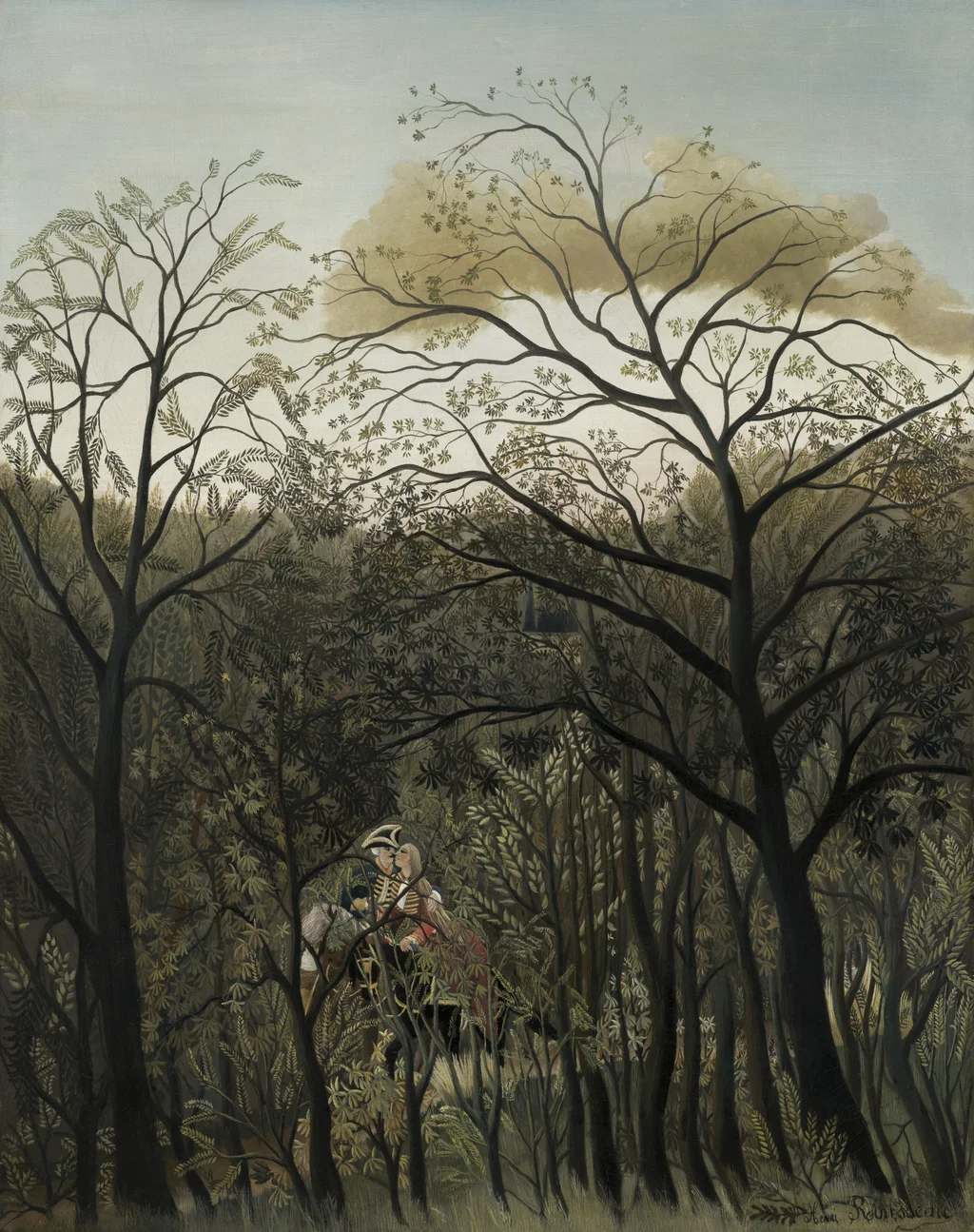 Rendezvous im Wald