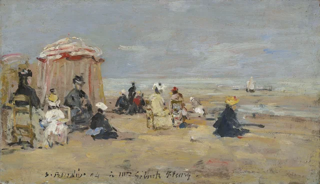 Sur la plage