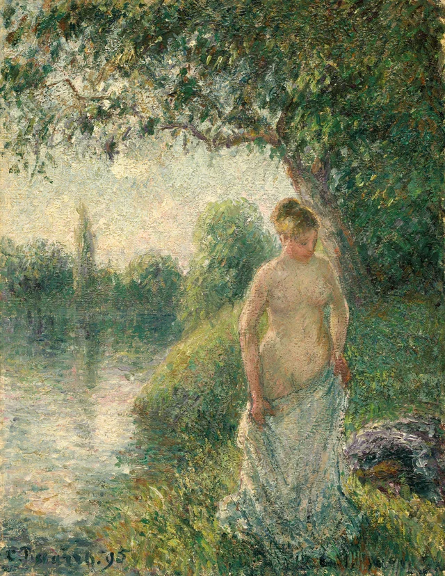 La bagnante