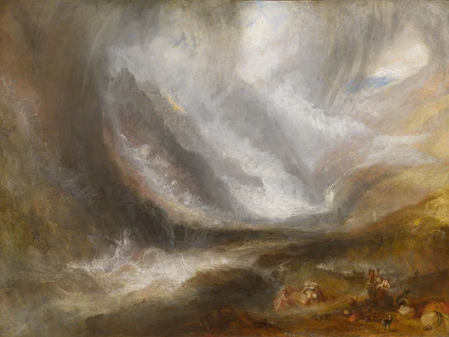 Valley of Aosta: Snowstorm, Avalanche, and Thunderstorm