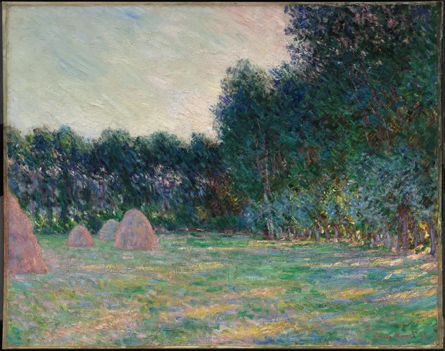 Meadow with Haystacks near Giverny