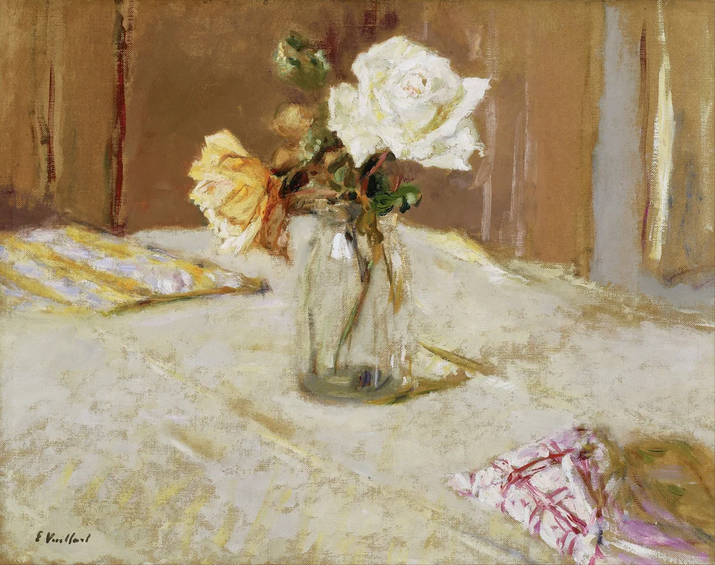 Rosen in einer Glasvase