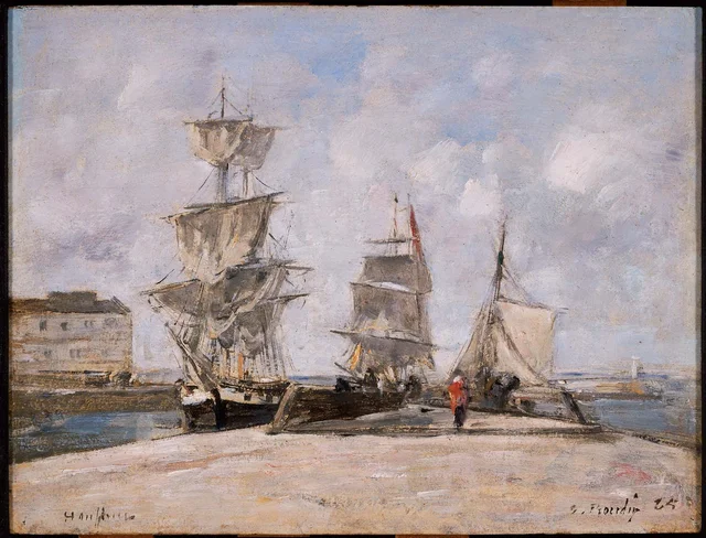 Harbor at Honfleur