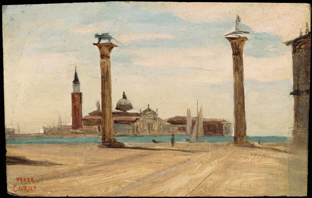 Die Piazzetta, Venedig