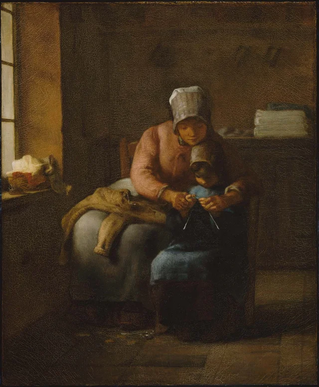 Knitting Lesson