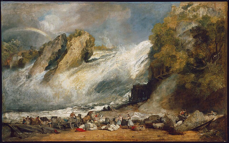 Der Rheinfall bei Schaffhausen