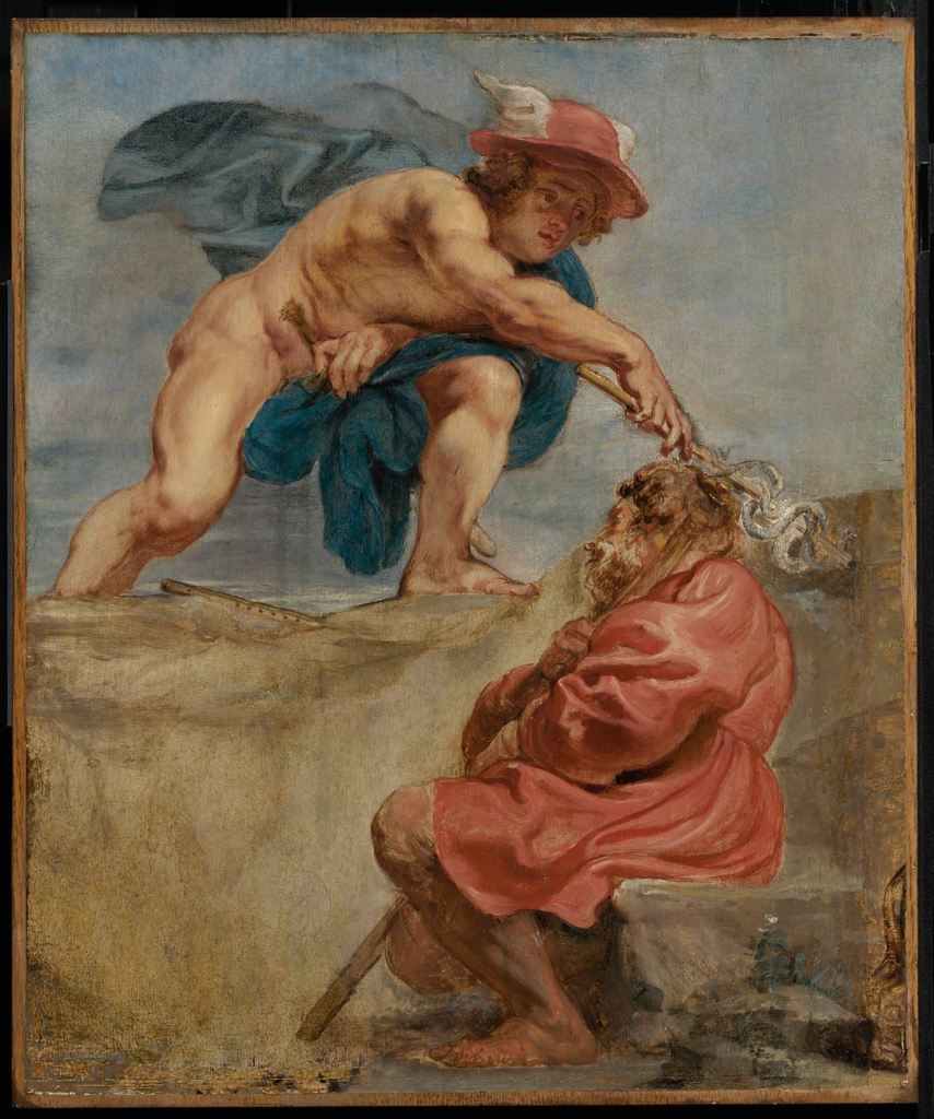 Mercury and a Sleeping Herdsman