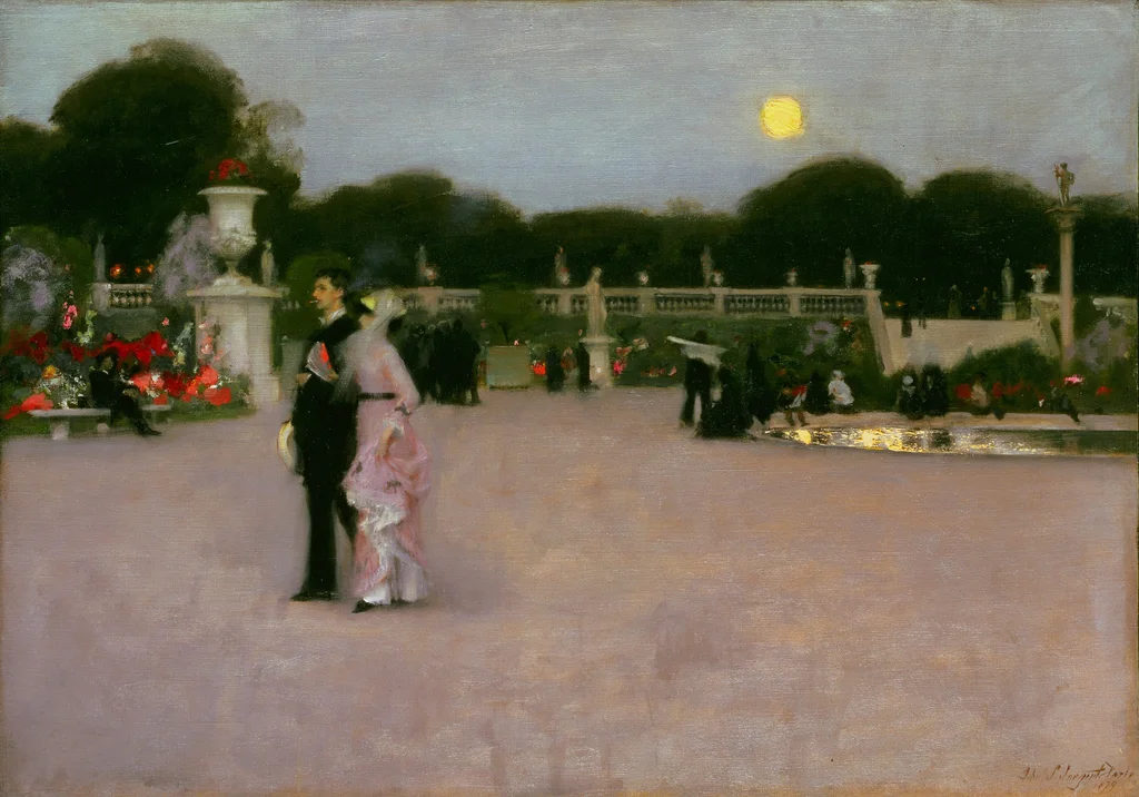 Nei giardini del Lussemburgo