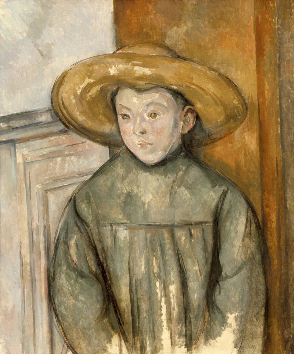 Garçon au chapeau de paille