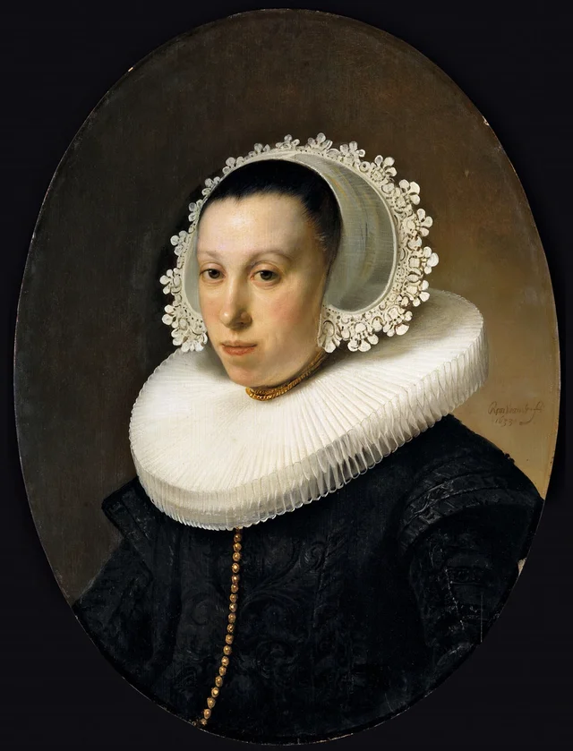 Portrait of a Woman with Millstone Collar