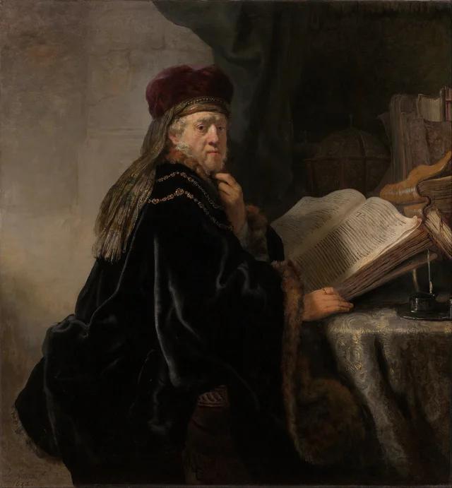A Scholar in His Study