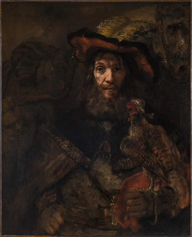 Man with a Falcon (possibly St. Bavo)