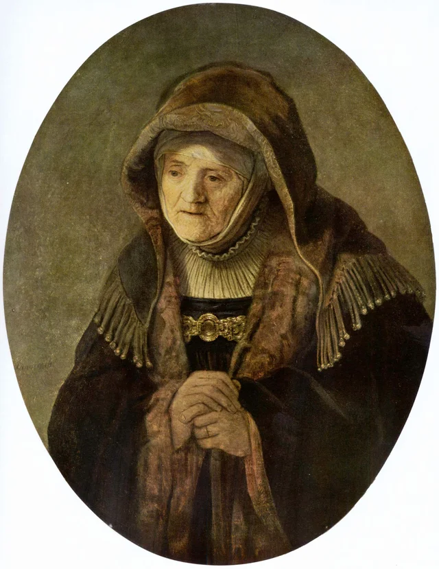 Bildnis einer alten Frau (die Prophetin Hanna)