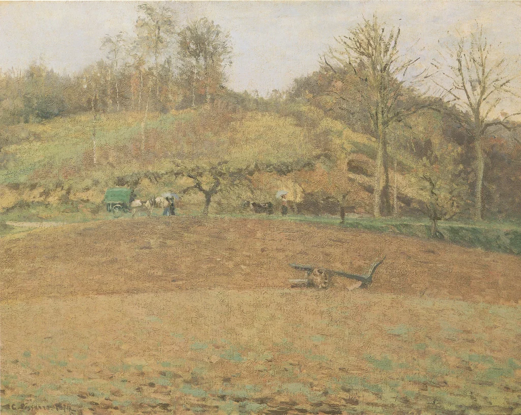 Gepflügte Felder