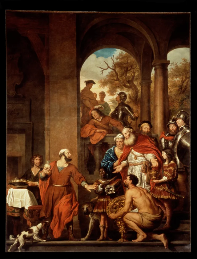 Manius Curius Dentatus Refuses the Gifts of the Samnites
