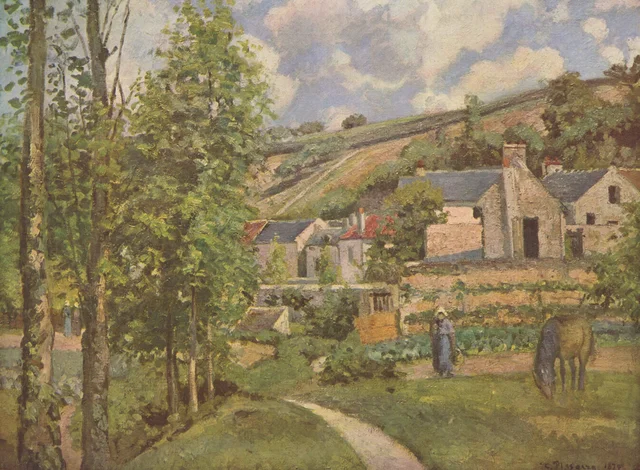 Un coin de l'Hermitage, Pontoise