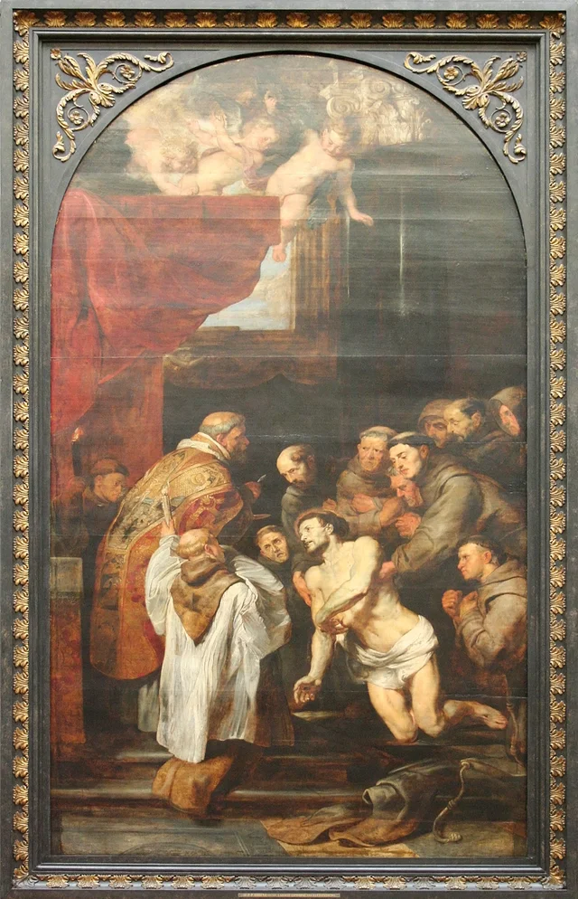 La última comunión de San Francisco de Asís