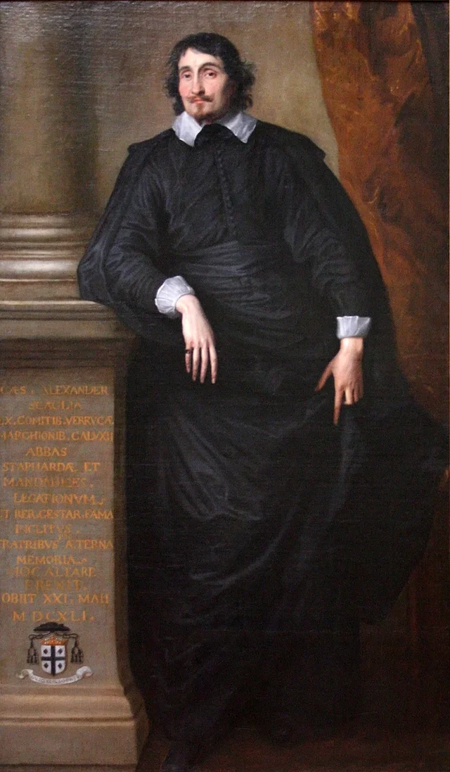 Cesare Alessandro Scaglia di Verrua, Abbé of Staffarda and Mandanici