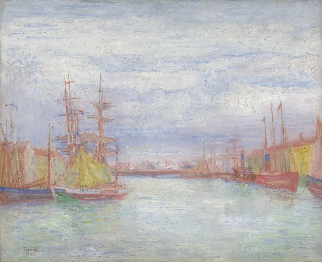 El puerto de Ostende