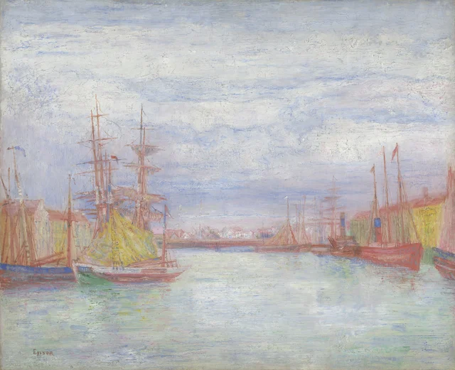 El puerto de Ostende
