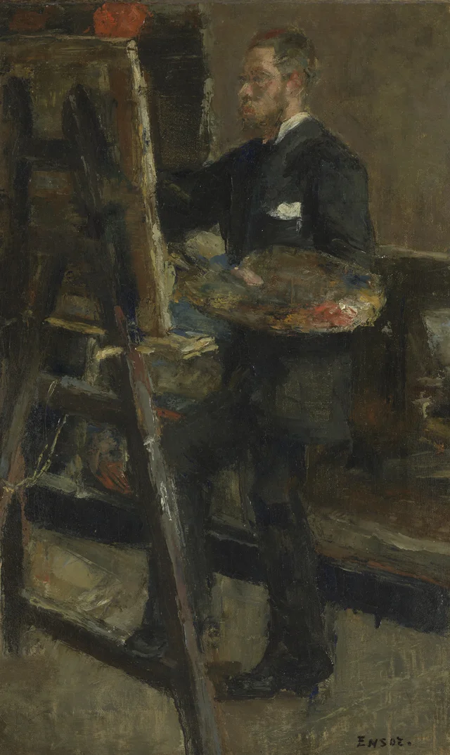 El pintor Alfred William Finch