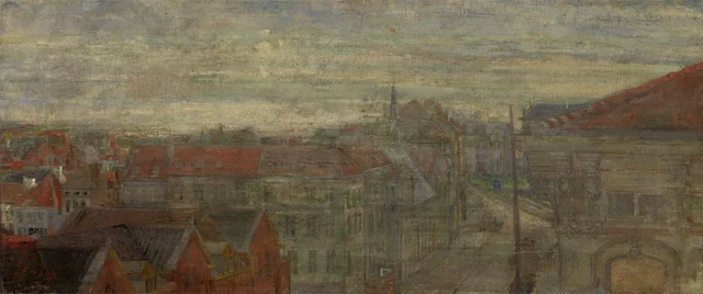 View of Flushing, luminous waves and vibrations